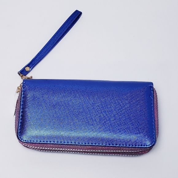 Handbags - Women's blue wallet
